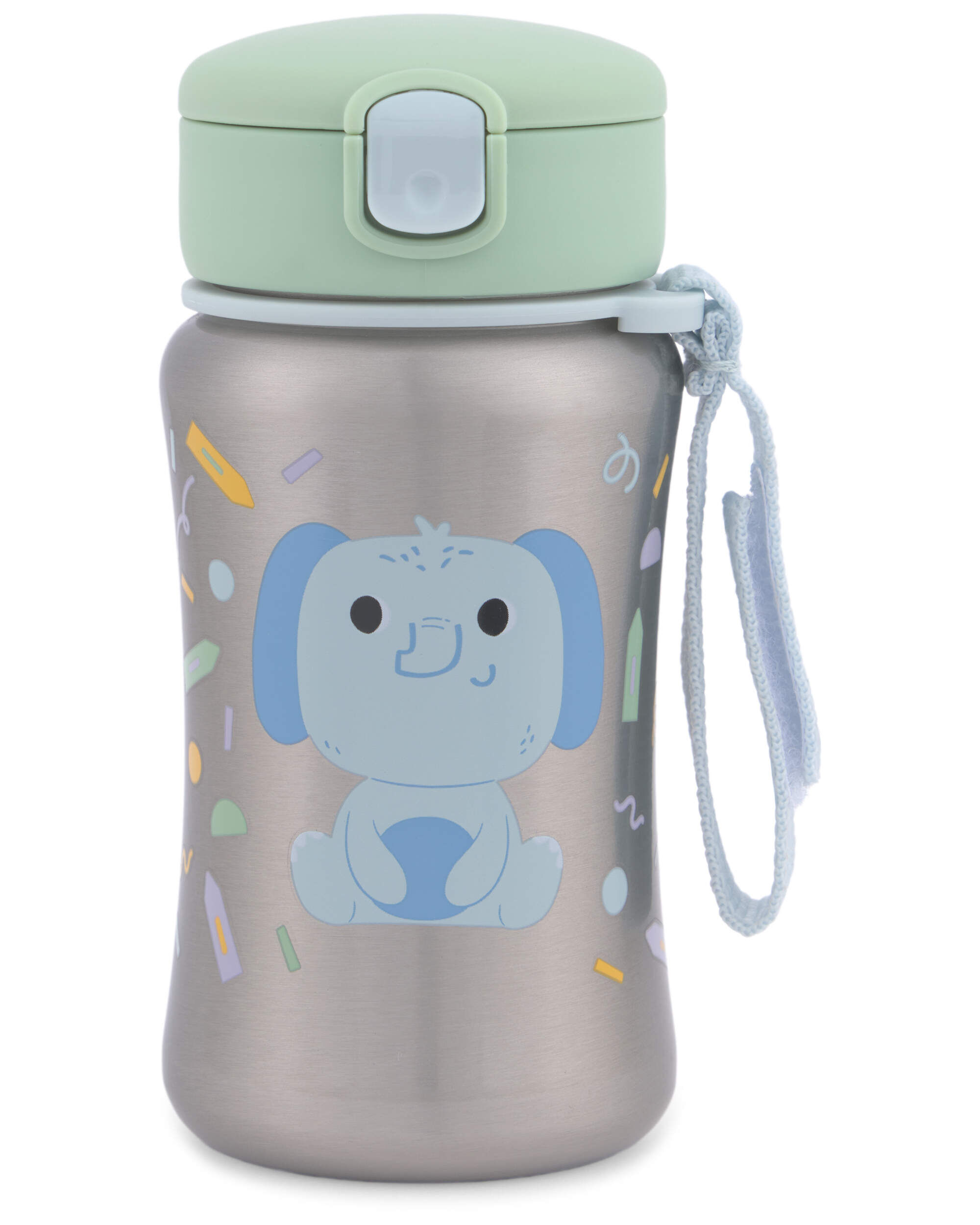 Besties Squad Stainless Steel Straw Bottle - Cleo Cat - Image 5