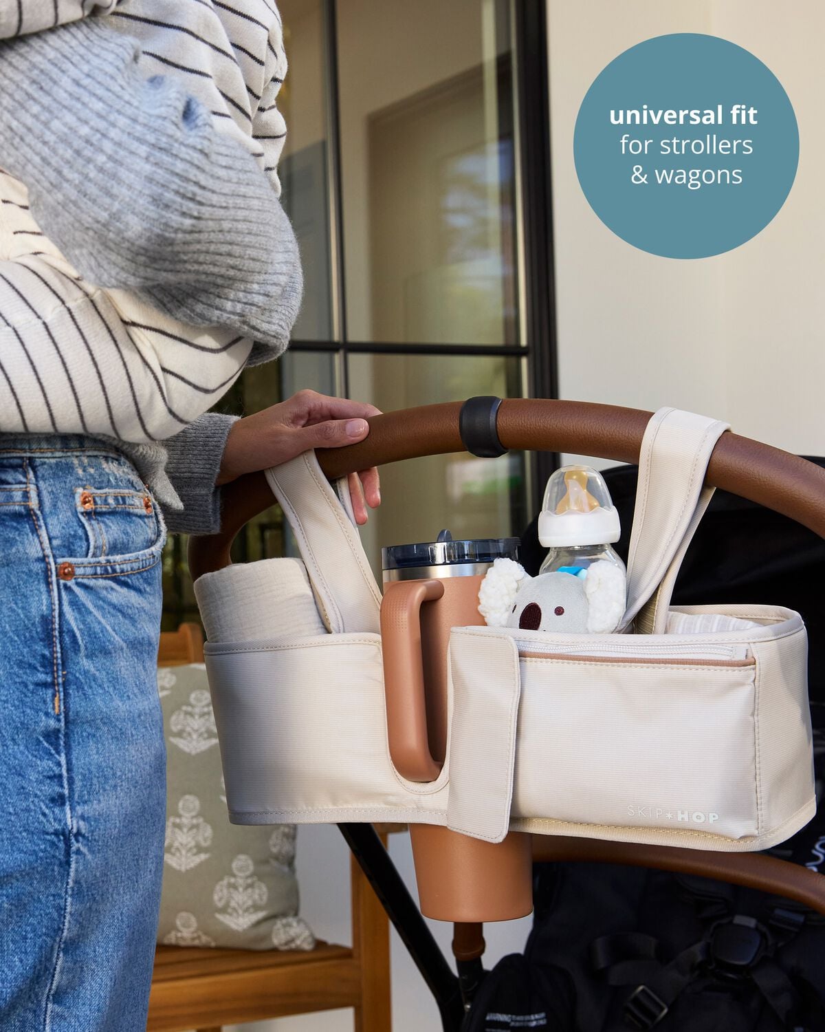 Ultimate Stroller Organizer - Oat - Image 2
