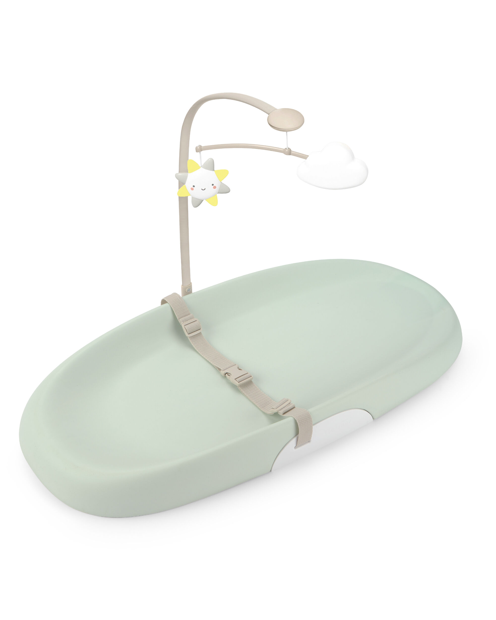 Nursery Style Wipe-Clean Changing Pad - 16 in - Sage - Image 6