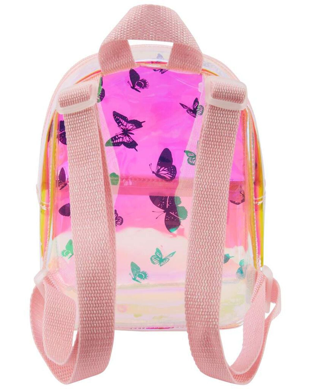 Butterfly Iridescent Mini Backpack - Pink - Image 2