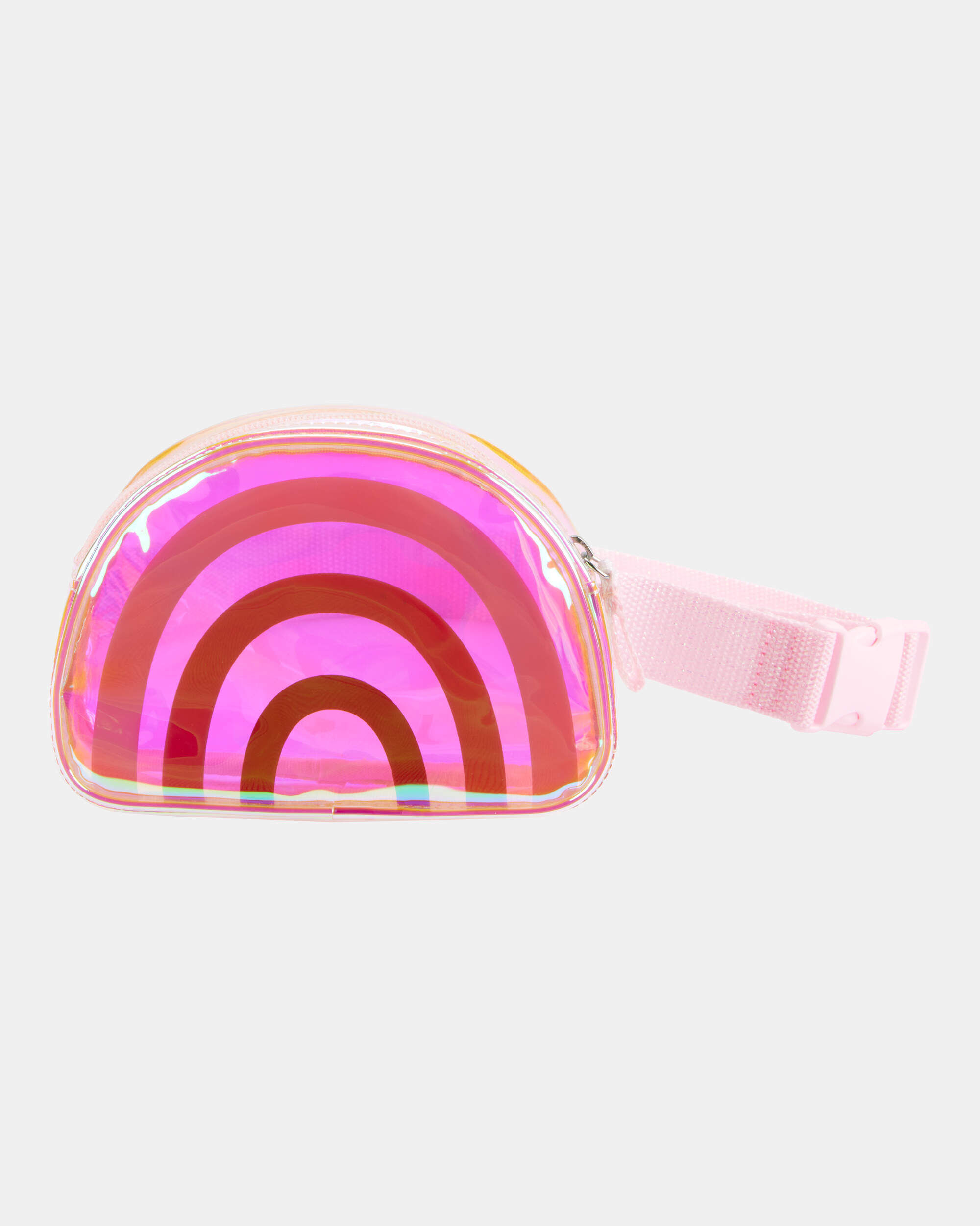 Girls Quilted Shiny Sling Bag - Purple - Image 4