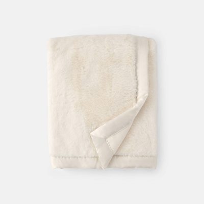 Baby Plush Blanket - Cream