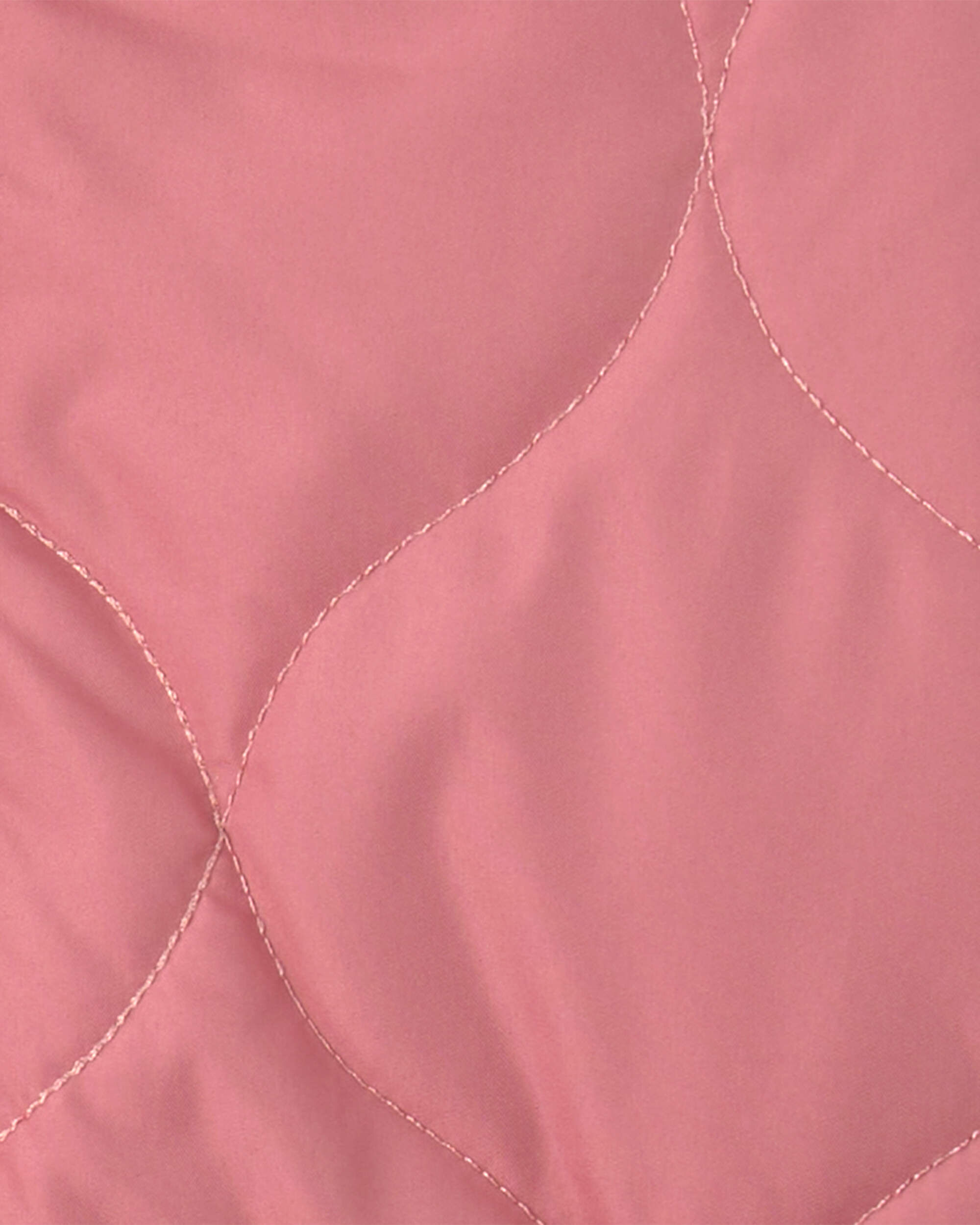 Toddler Girl Hooded Midweight Quilted Jacket - Pink - Image 4