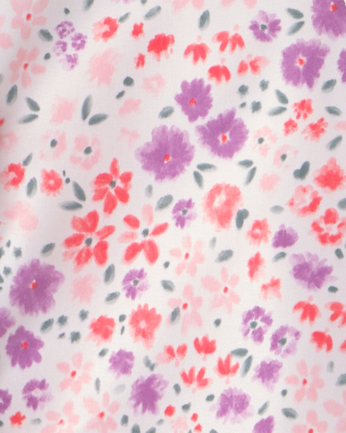 Baby Girl Floral Raincoat - Pink - Image 3