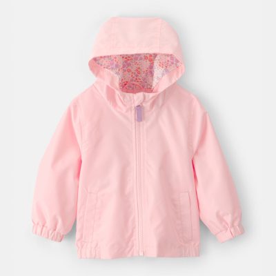 Baby Girl Windbreaker - Pink