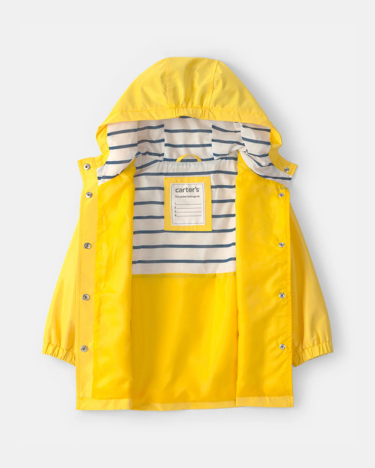 Toddler Boy Raincoat - Yellow - Image 2