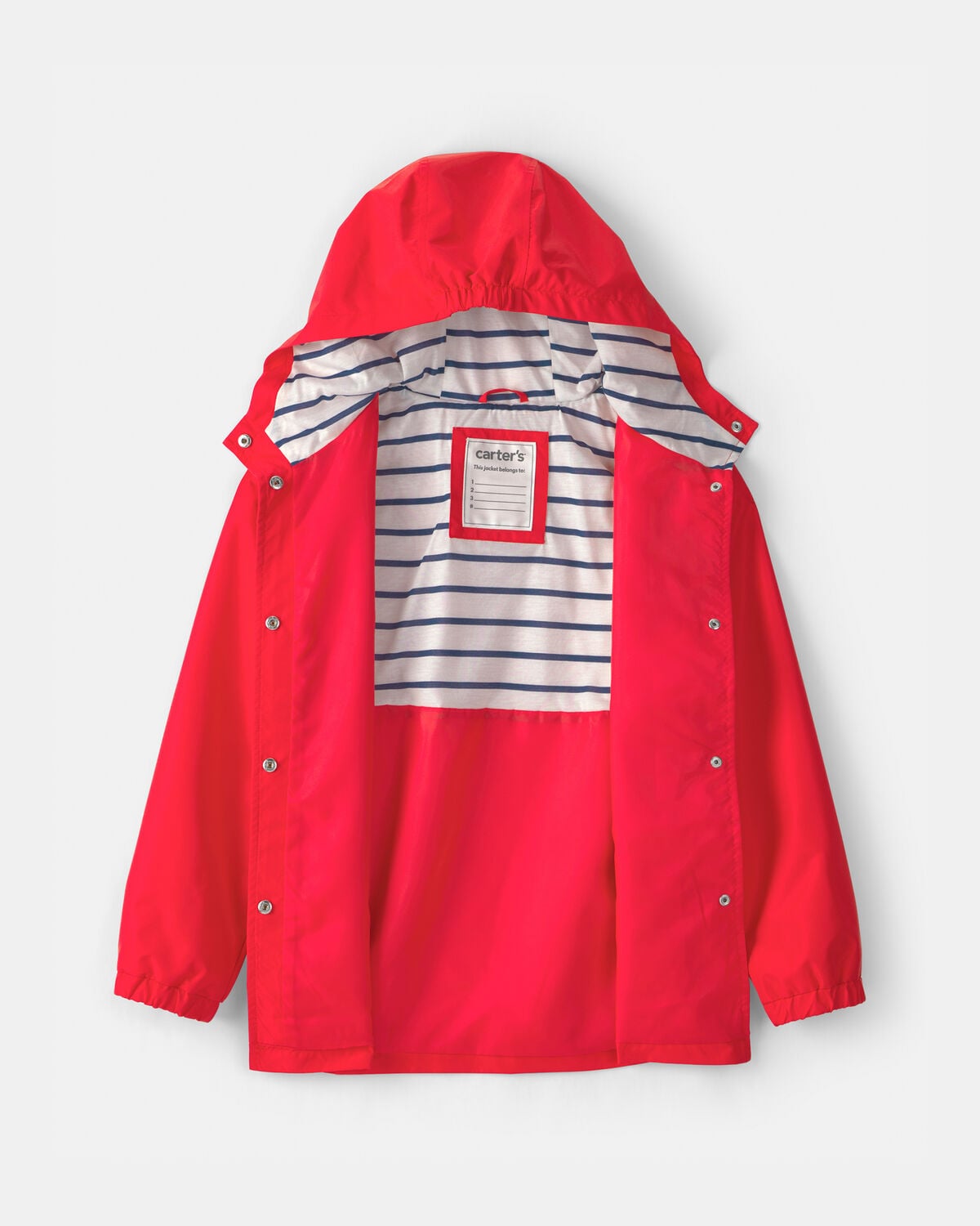 Boys Raincoat - Red - Image 2