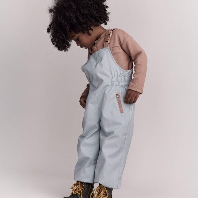 Toddler Rain Bib - Pale Blue