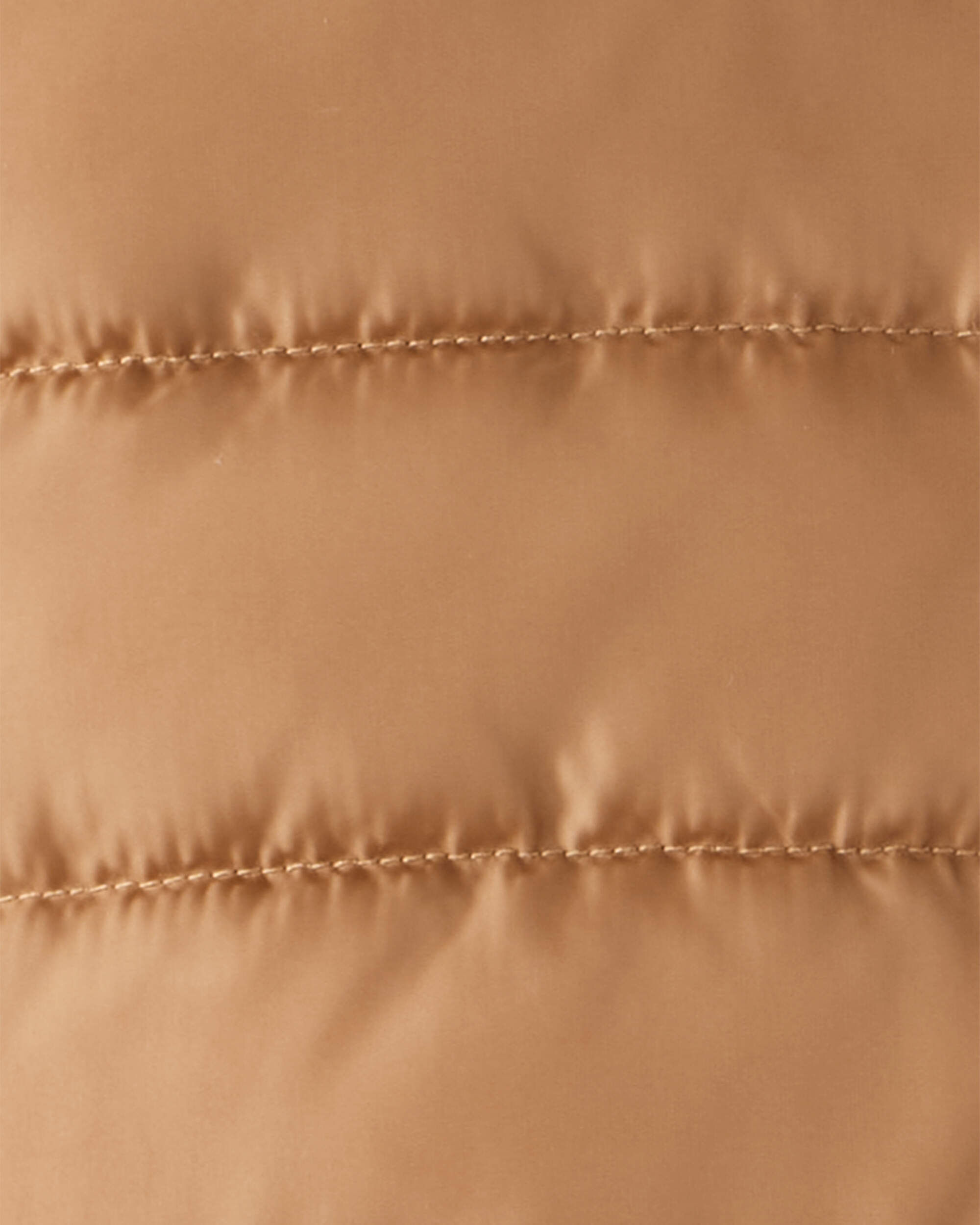 Baby Boy Midweight Packable Puffer - Brown - Image 5
