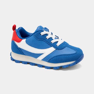 Toddler Boy Athletic Sneakers - Blue/White