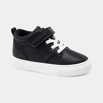 Toddler Boy Casual Sneakers - Black/White