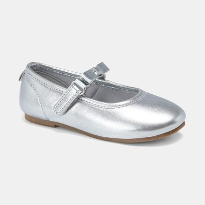 Toddler Girl Dress Shoes - Silver