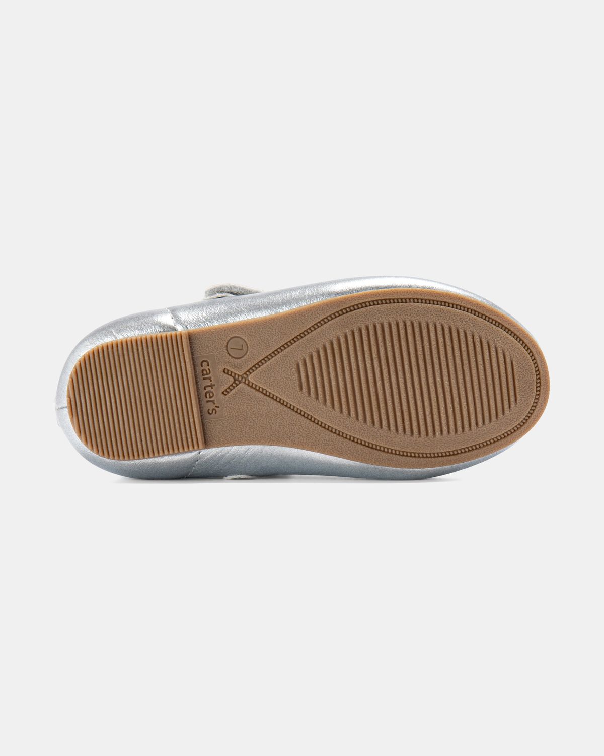 Toddler Girl Dress Shoes - Silver - Image 5