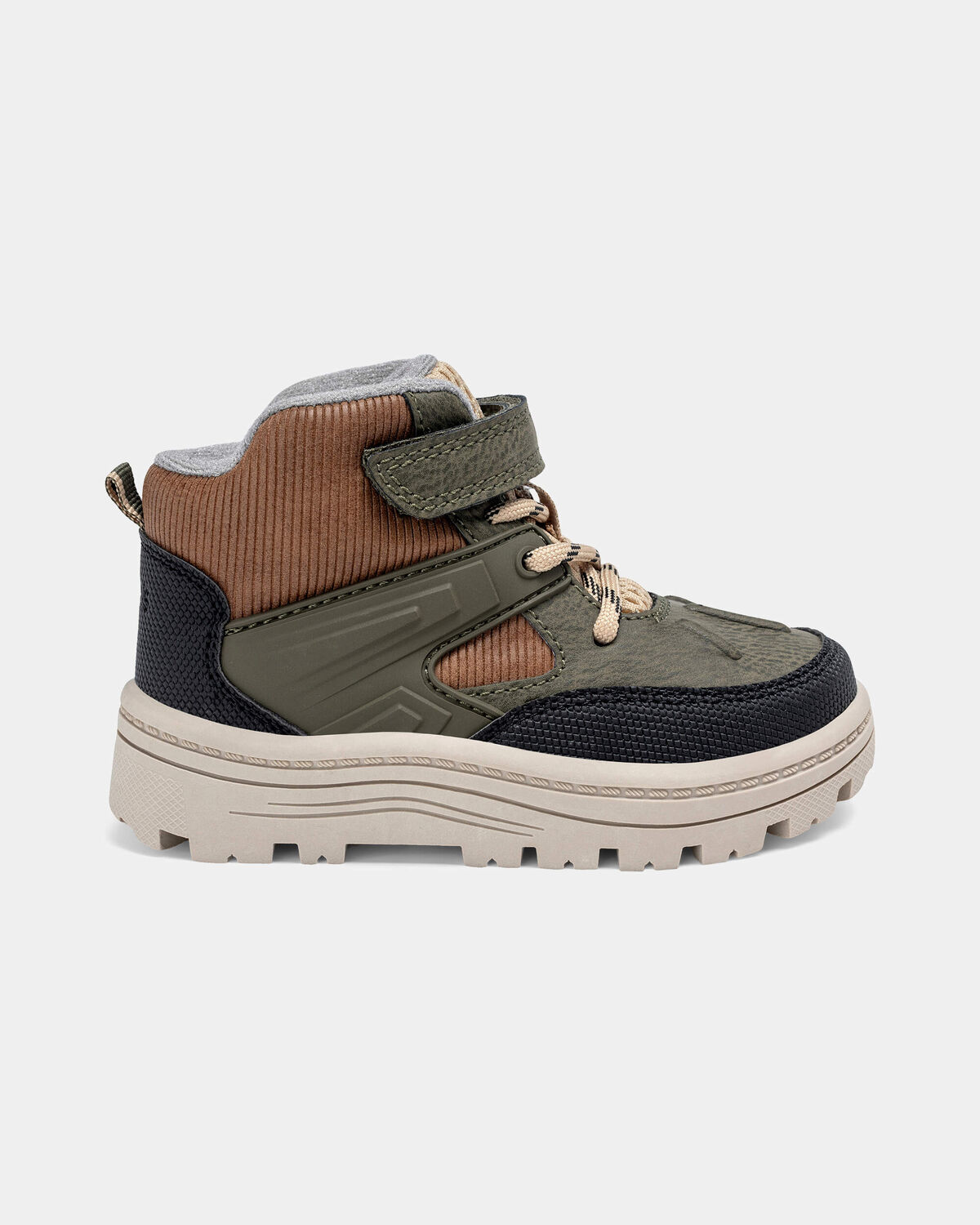 Toddler Boy Ankle Boots - Olive - Image 2