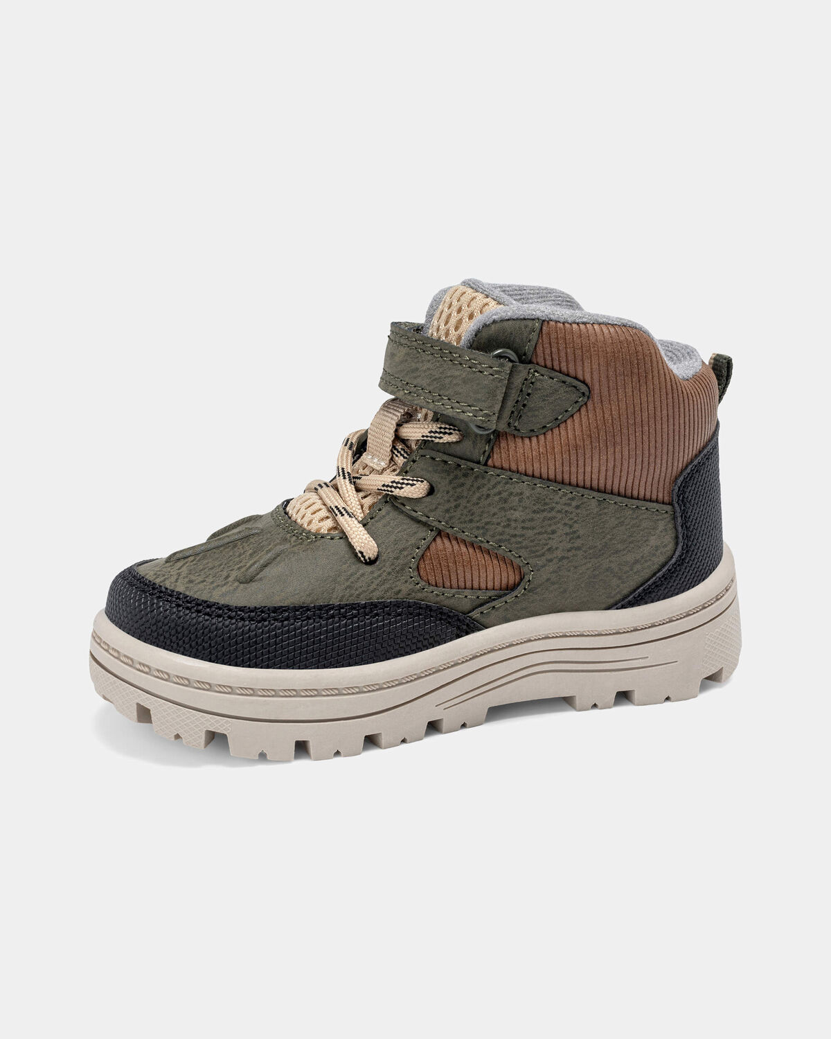 Toddler Boy Ankle Boots - Olive - Image 6