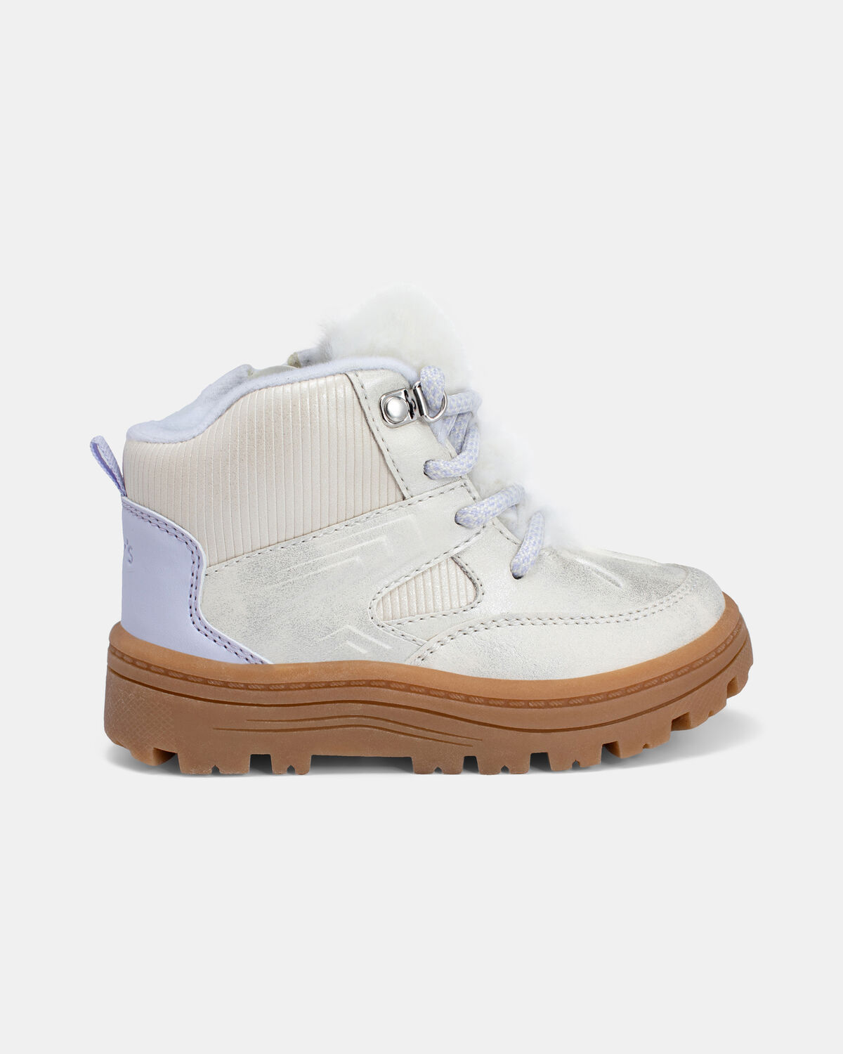 Toddler Fashion Boots -Cream - Image 2