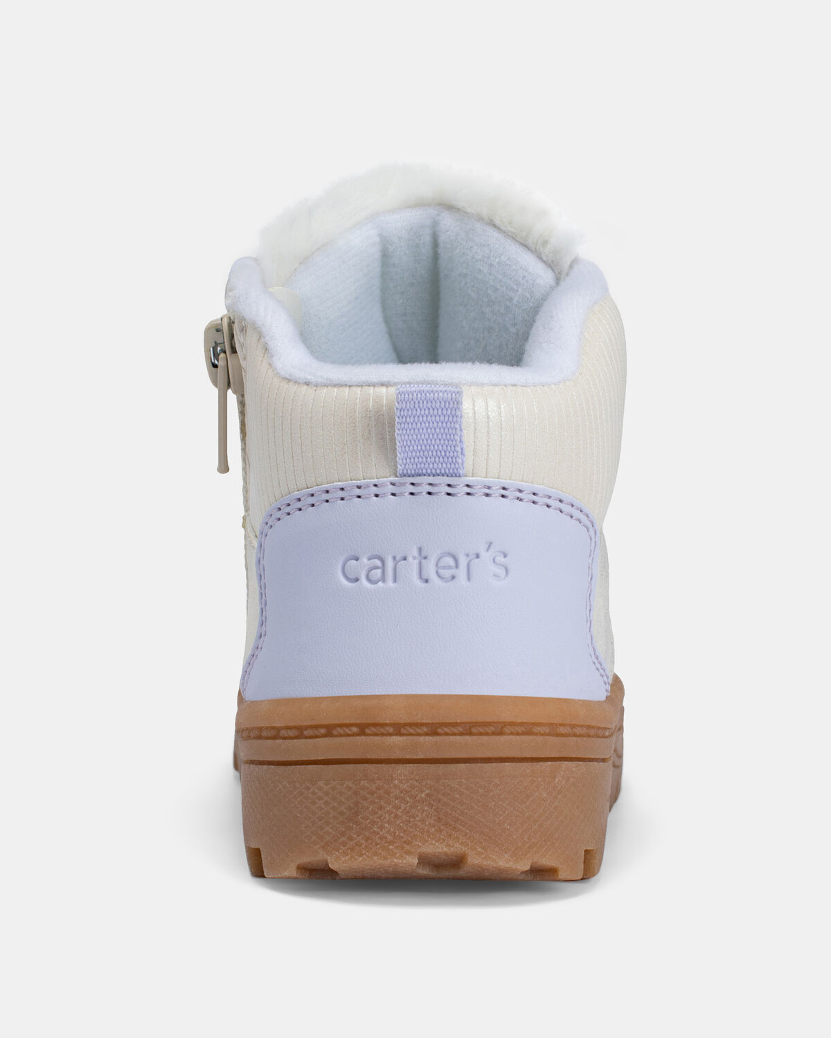Toddler Fashion Boots -Cream - Image 3
