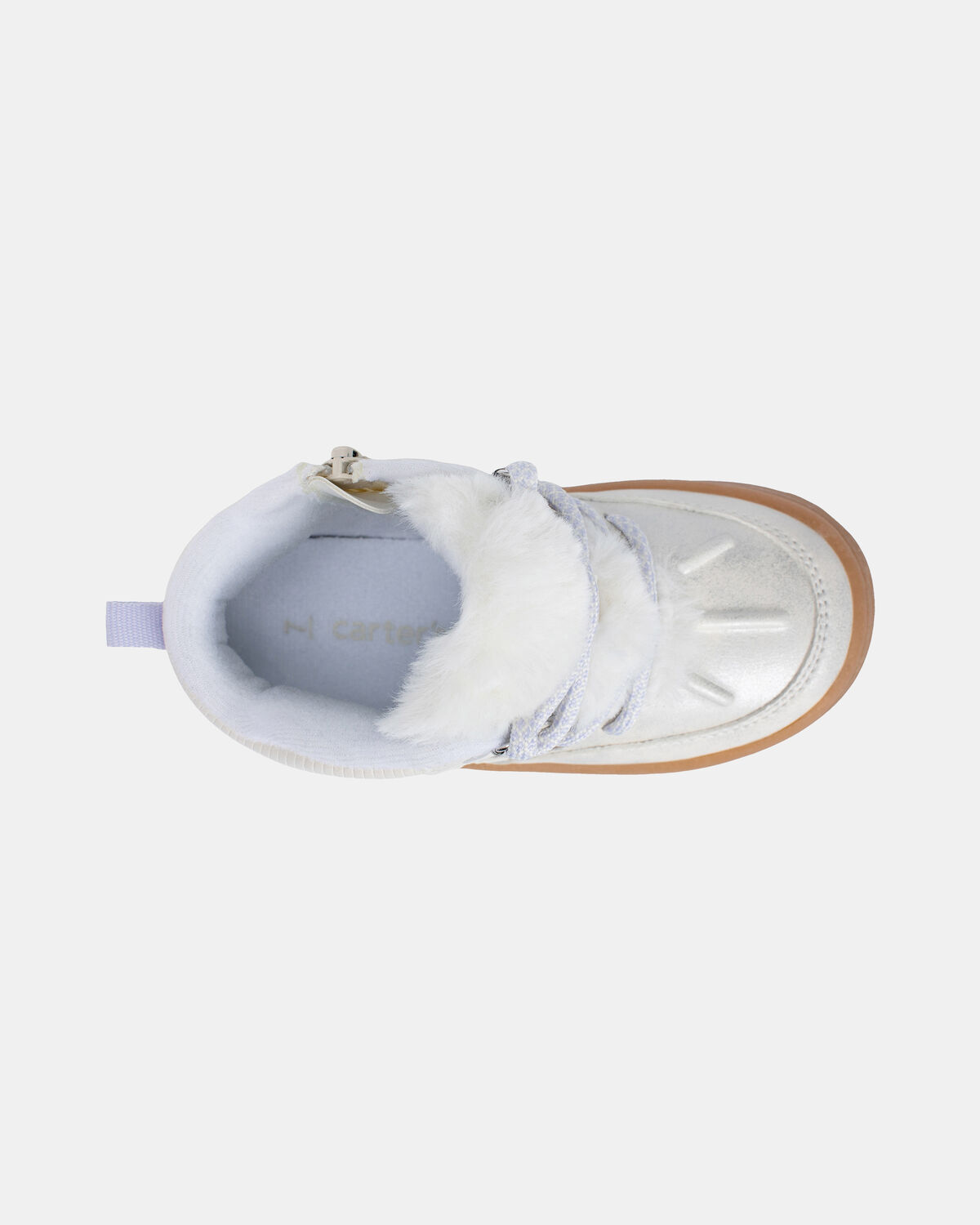 Toddler Fashion Boots -Cream - Image 4