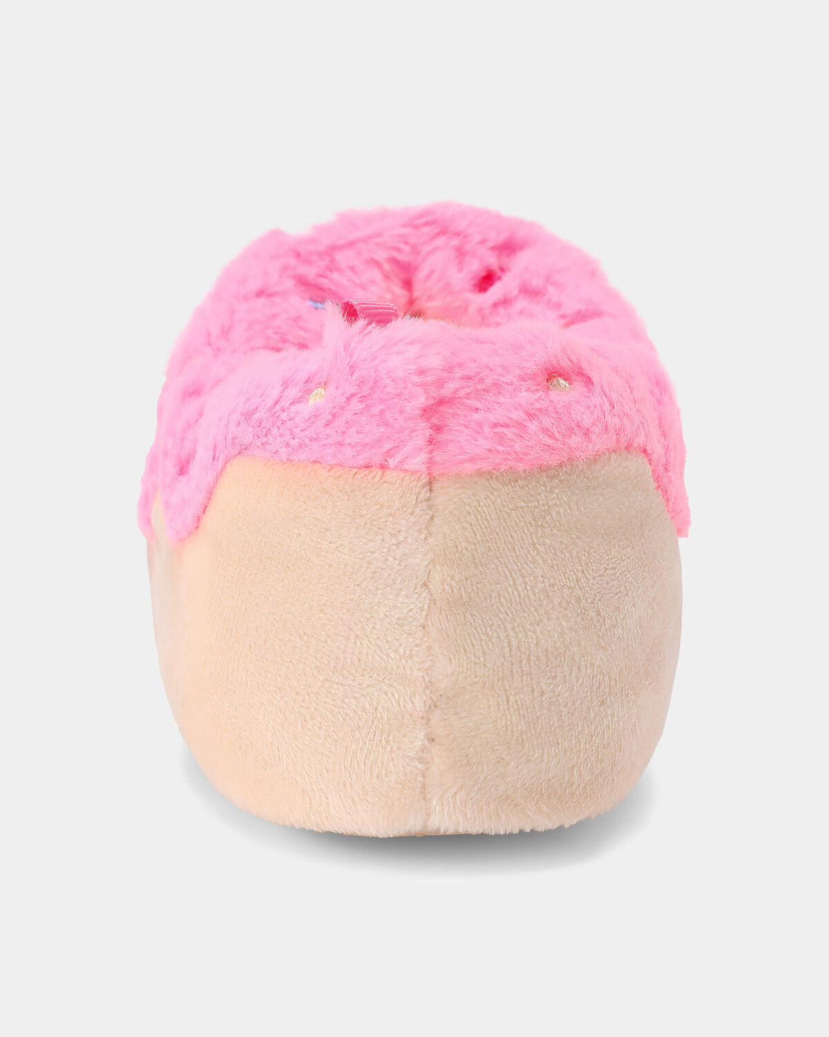 Girls Donut Slippers - Pink/Beige - Image 3