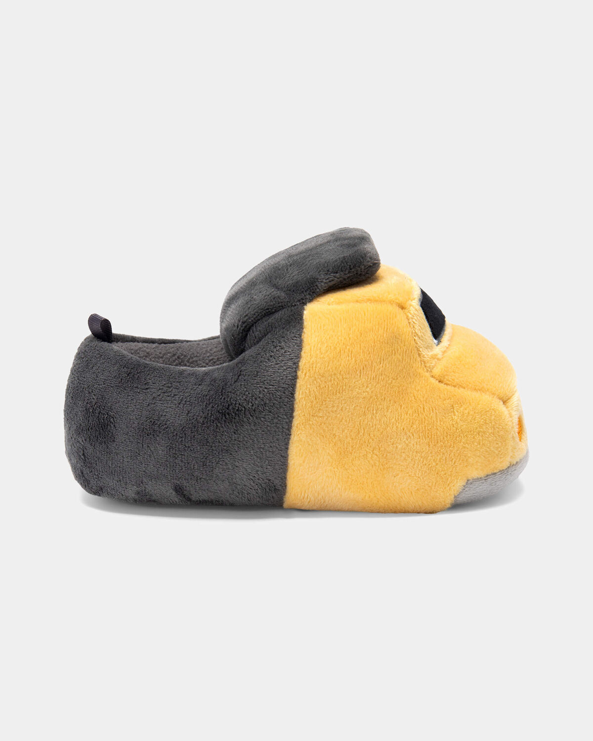 Toddler Boy Truck Slippers - Yellow/Grey - Image 2