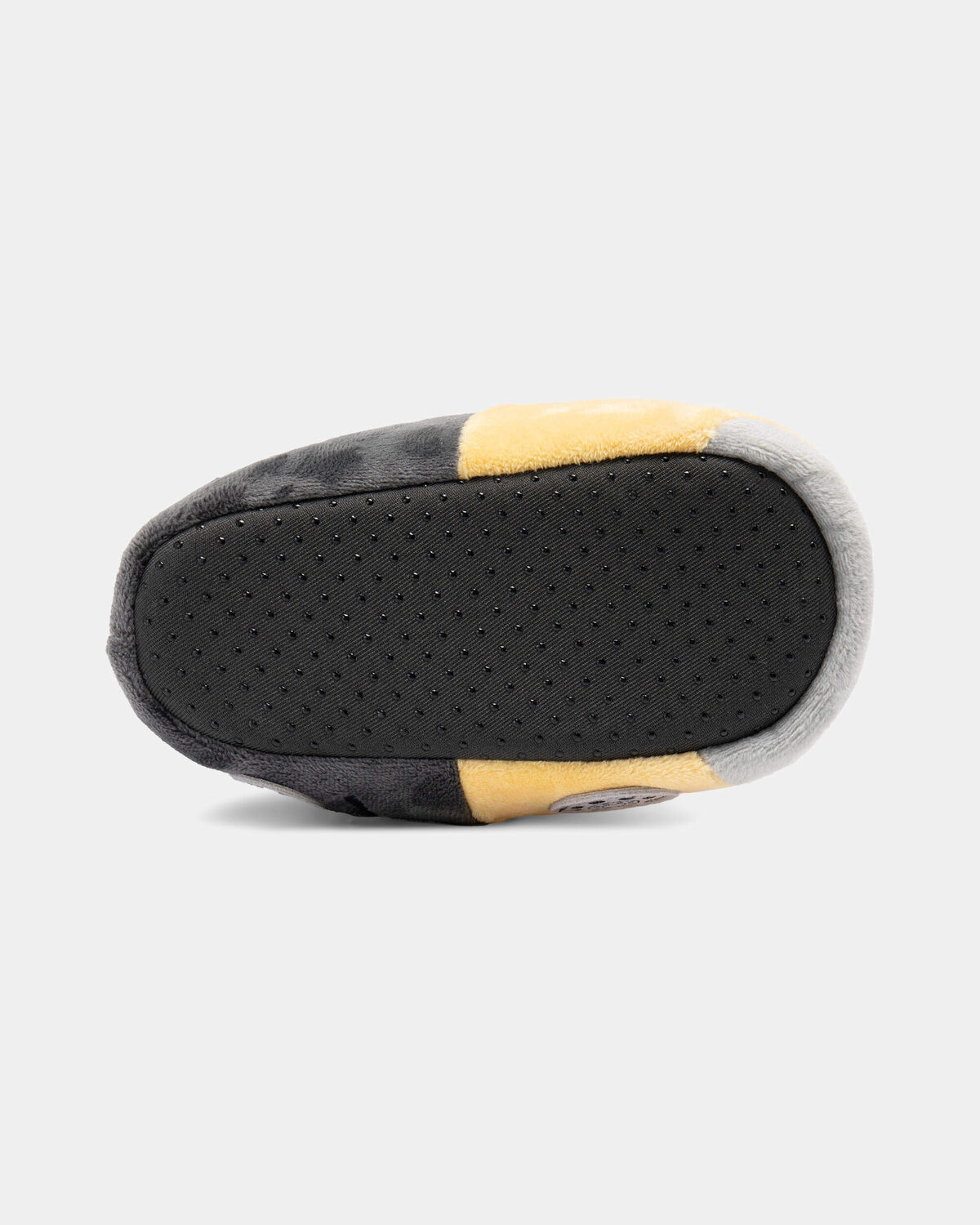 Toddler Boy Truck Slippers - Yellow/Grey - Image 5