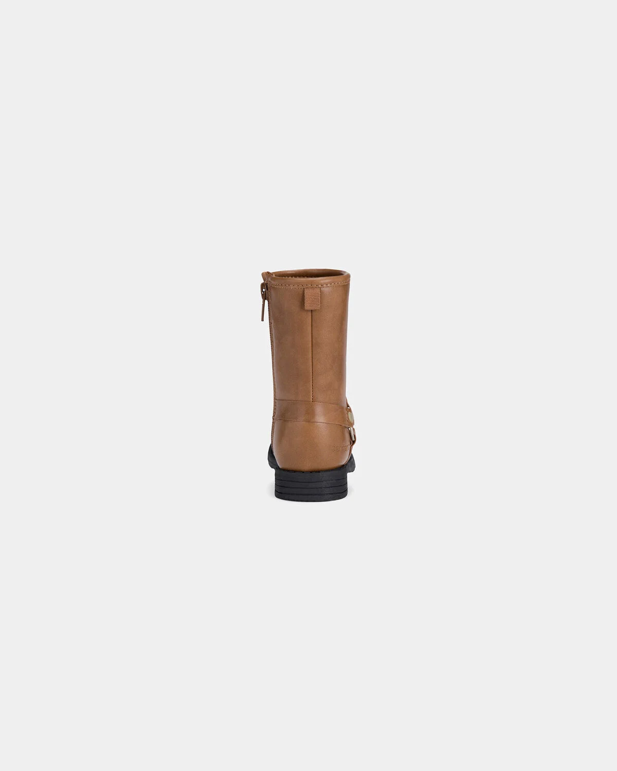 Toddler Girl Heart Riding Boots - Brown - Image 3