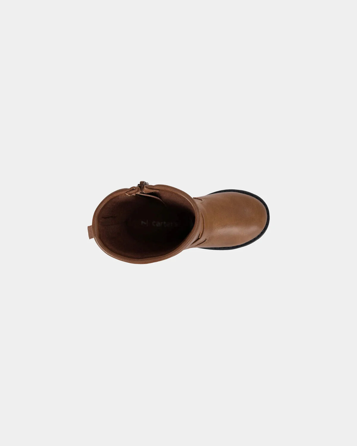 Toddler Girl Heart Riding Boots - Brown - Image 4