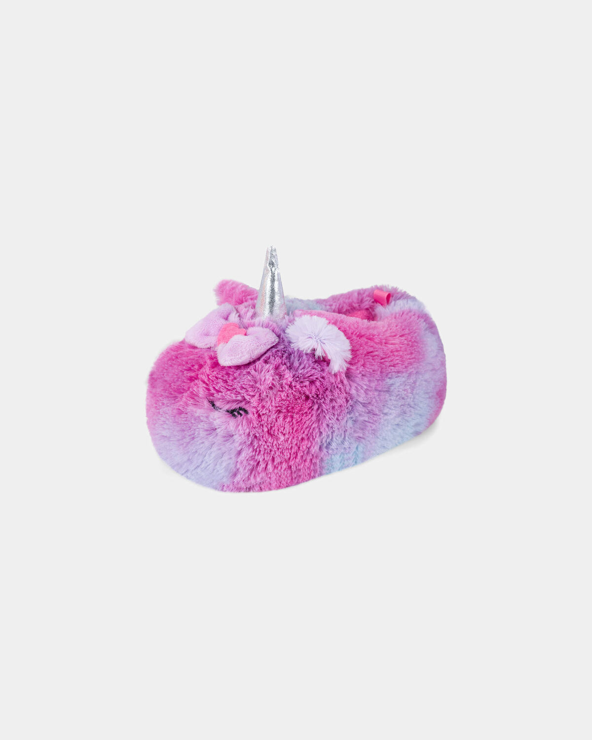 Girls Unicorn Ombre Slippers - Pink/Blue - Image 6