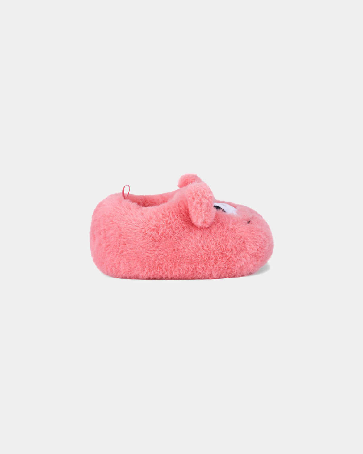 Girls Cozy Monster Slippers - Pink - Image 2