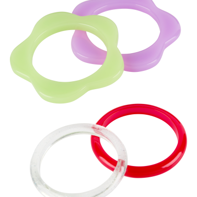 4-Pack Bangle Bracelets