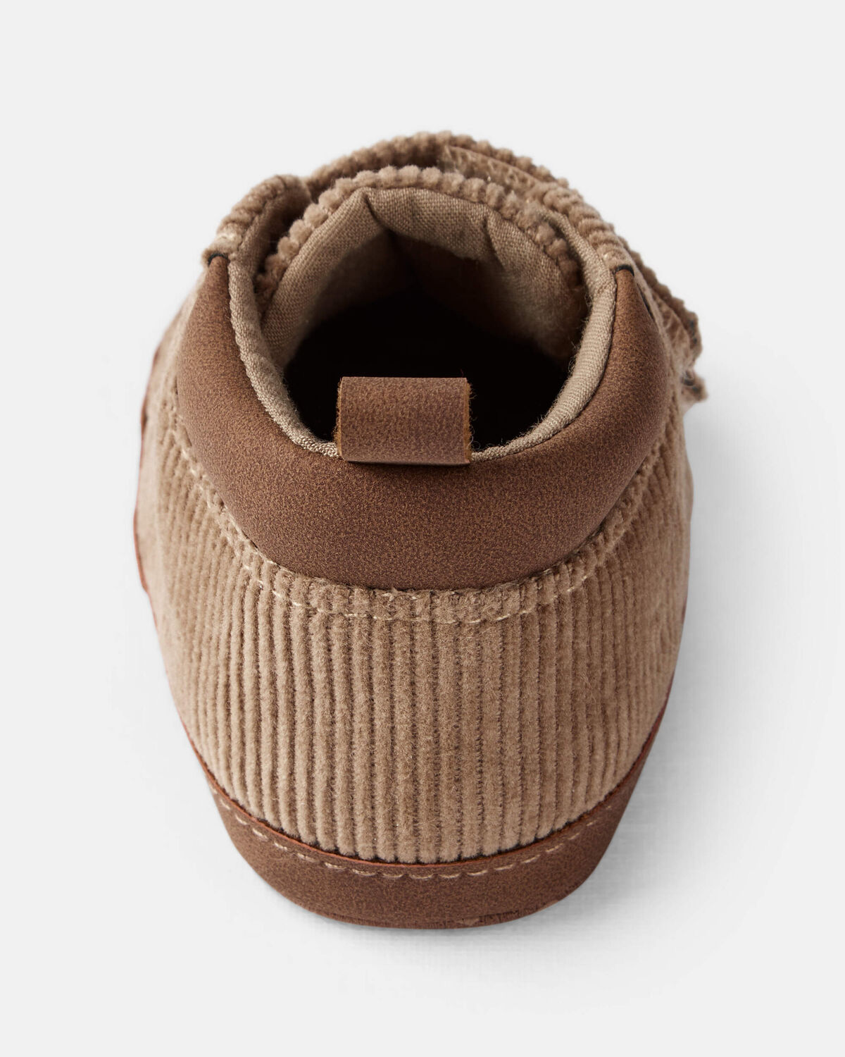 Baby Boy Corduroy High-Top Casual Sneakers - Brown - Image 3