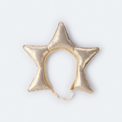 Toddler Star Glitter Headband - Gold
