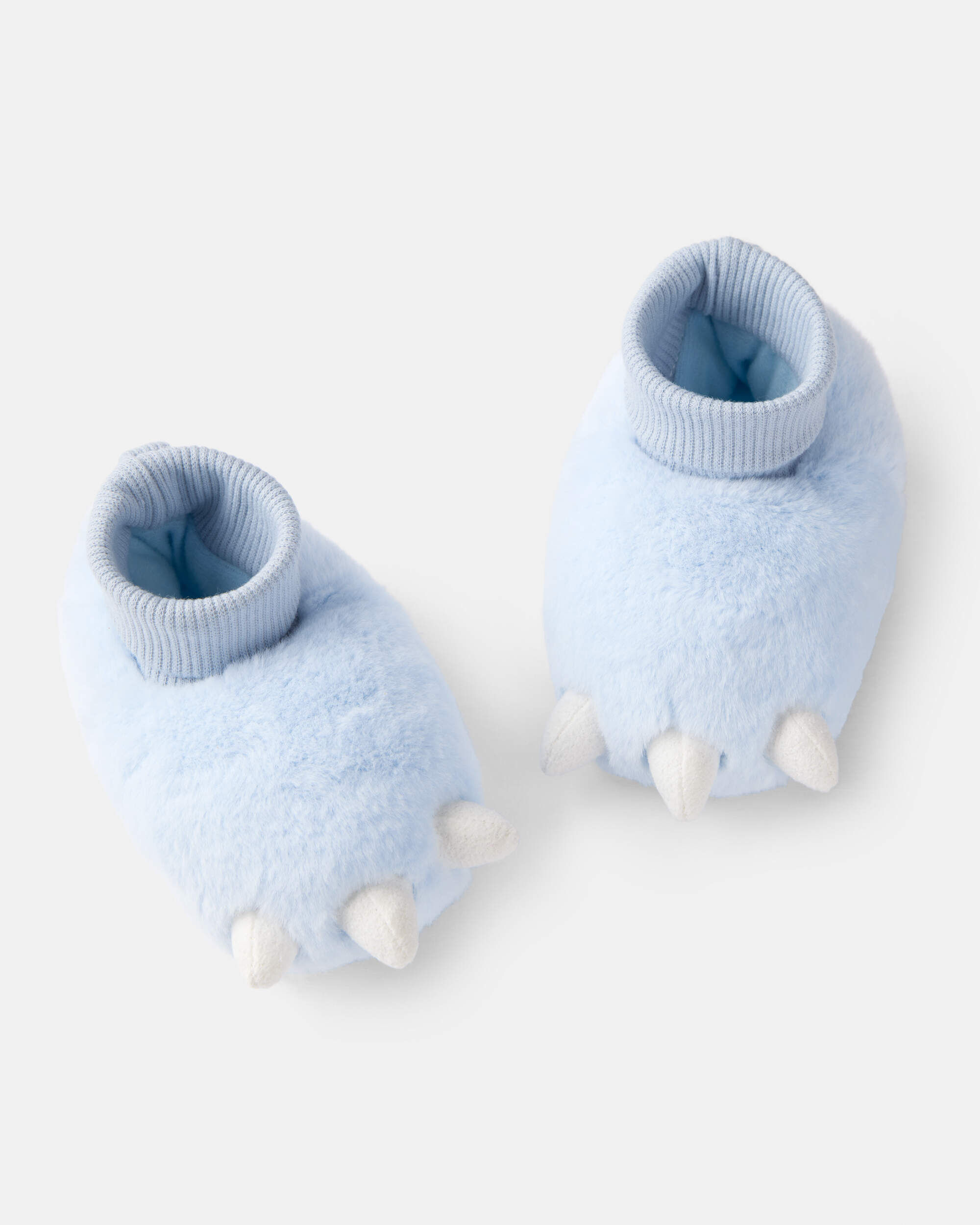 Baby Boy Dinosaur Slippers - Green - Image 3