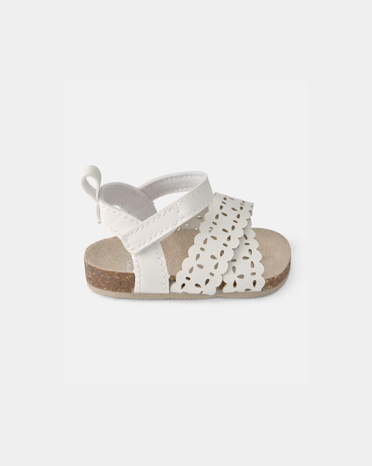 Baby Girl Floral Sandals - White - Image 2