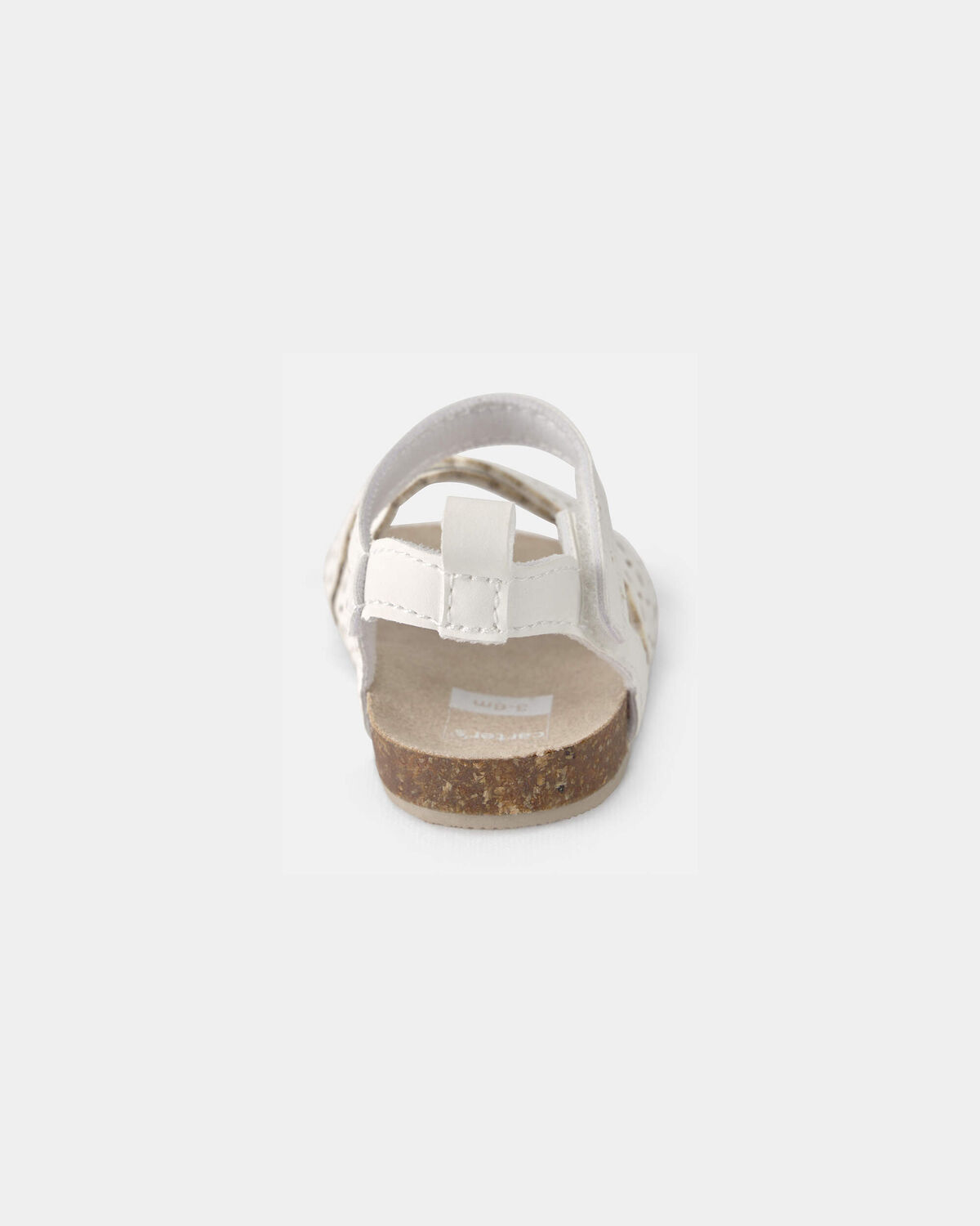 Baby Girl Floral Sandals - White - Image 3