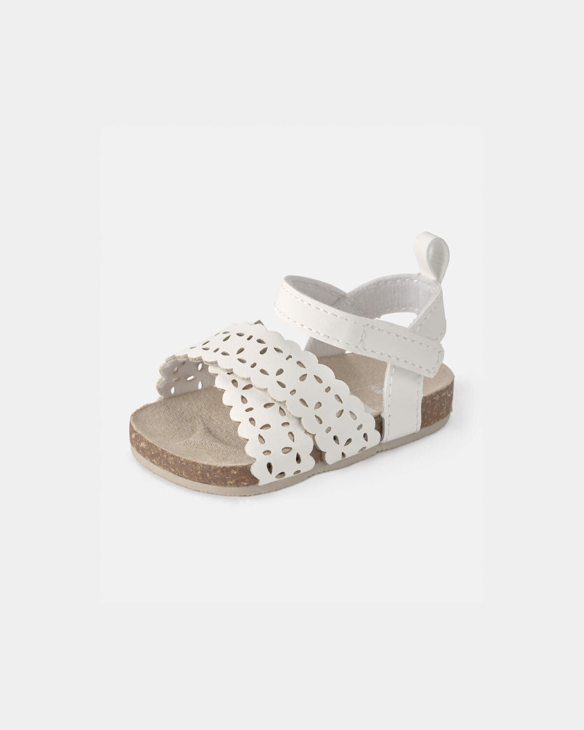 Baby Girl Floral Sandals - White - Image 6
