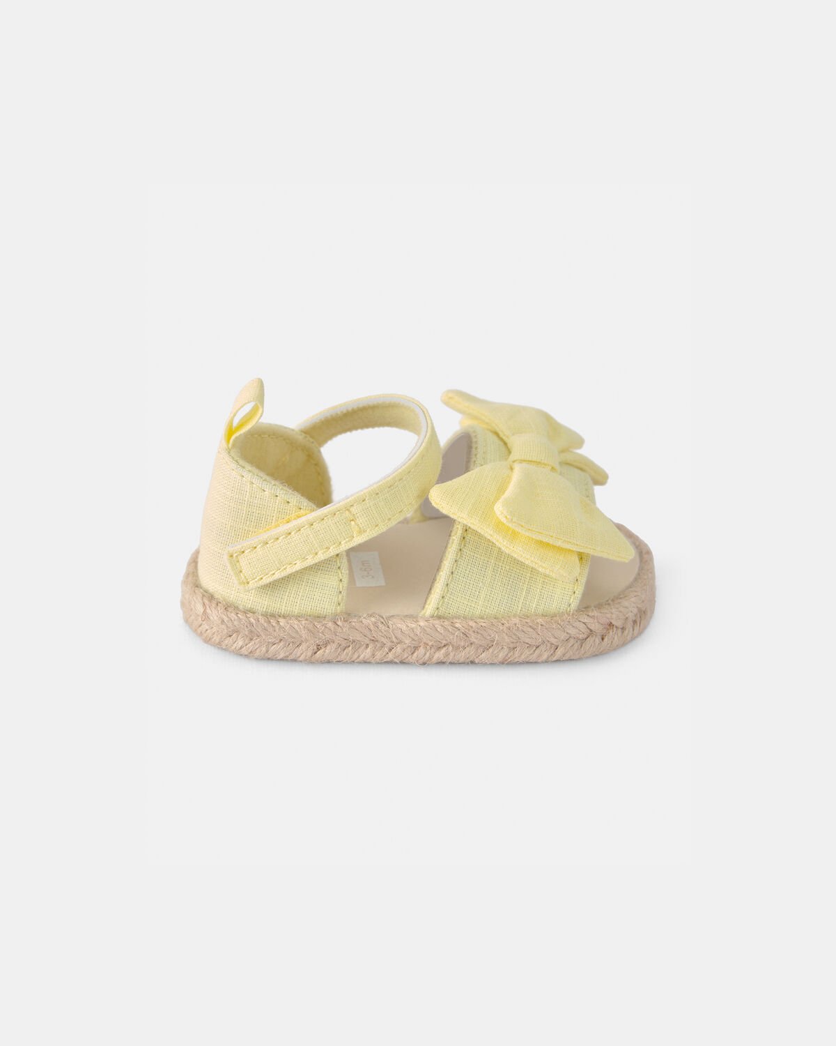 Baby Girl Bow Sandals - Yellow - Image 2