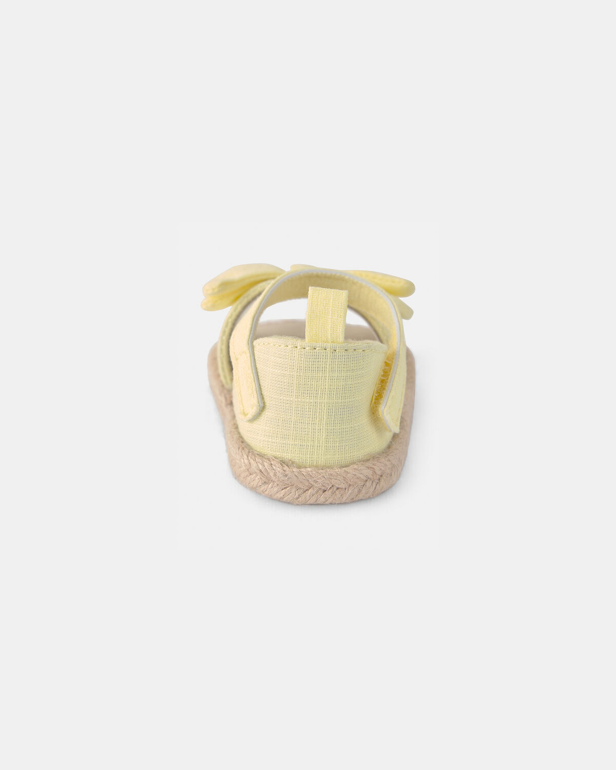 Baby Girl Bow Sandals - Yellow - Image 3