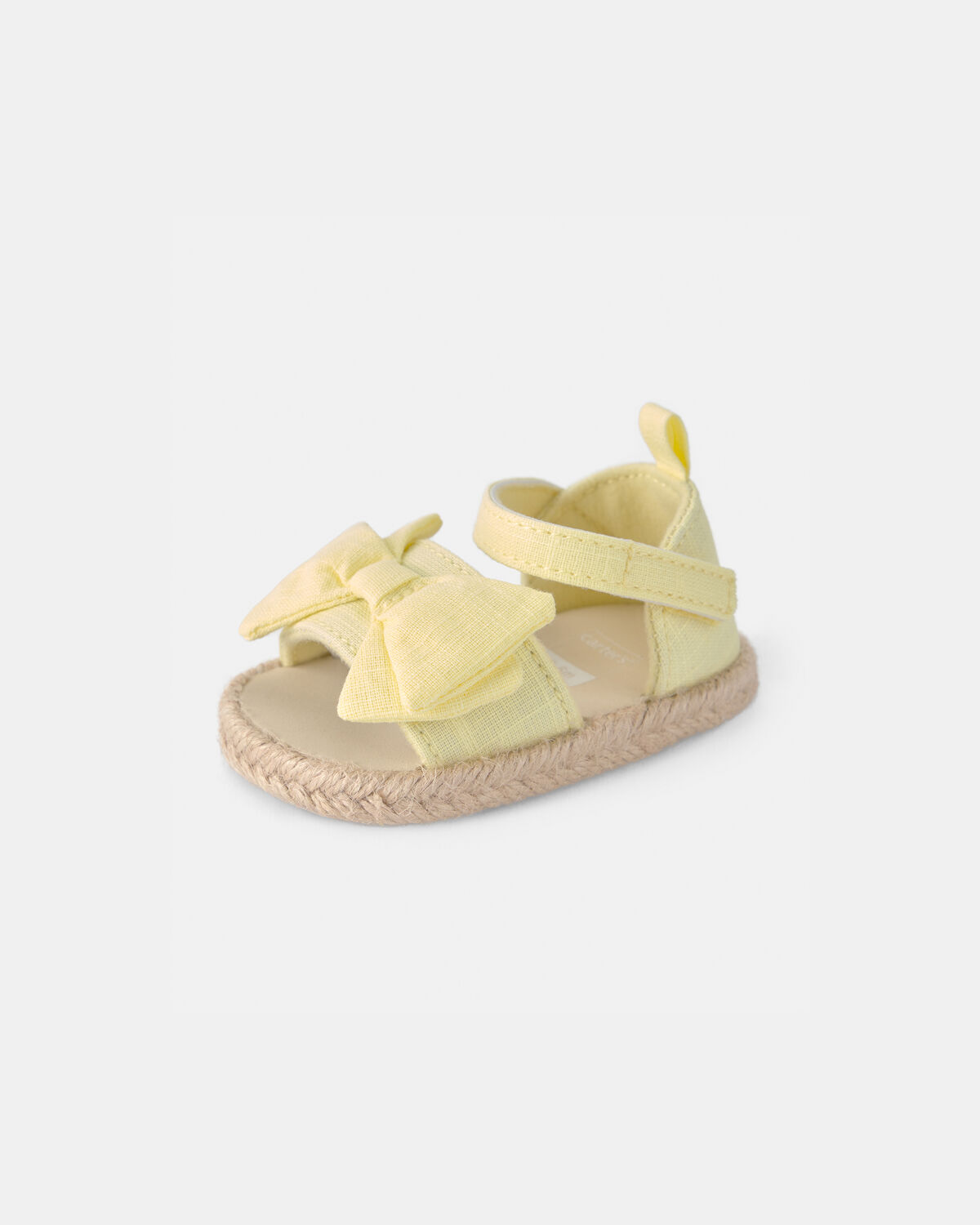 Baby Girl Bow Sandals - Yellow - Image 6