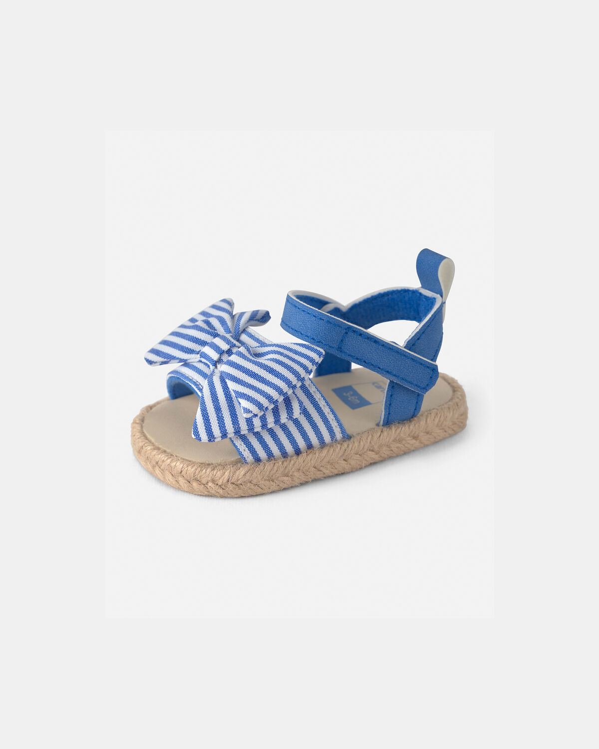 Baby Girl Striped Sandals - Blue - Image 6