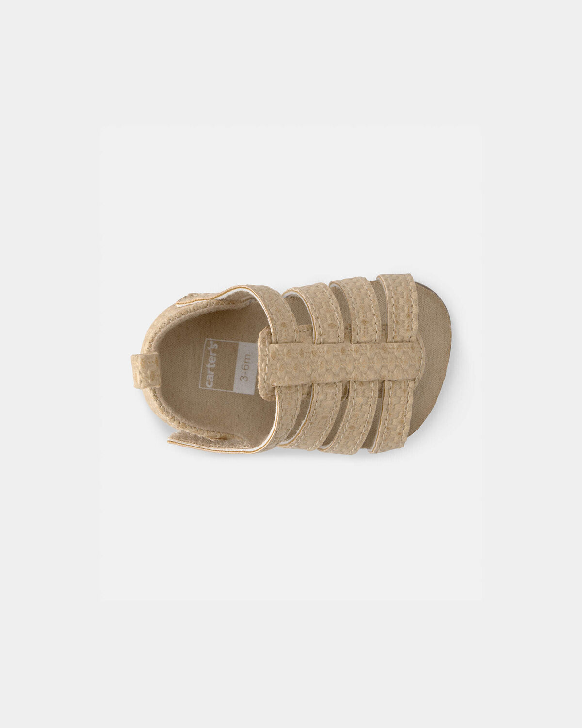 Baby Girl Strappy Sandals - Brown - Image 4