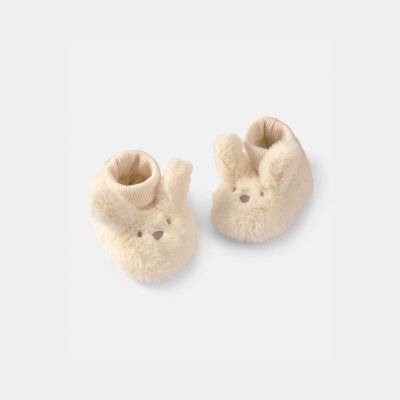 Baby Bunny Slippers - Cream