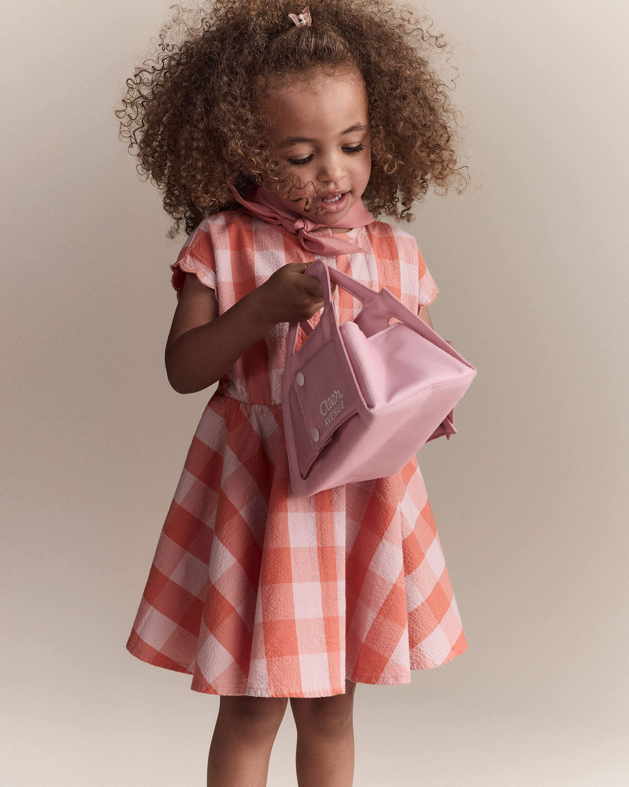Toddler Girl Packable Purse - Light Pink - Image 6
