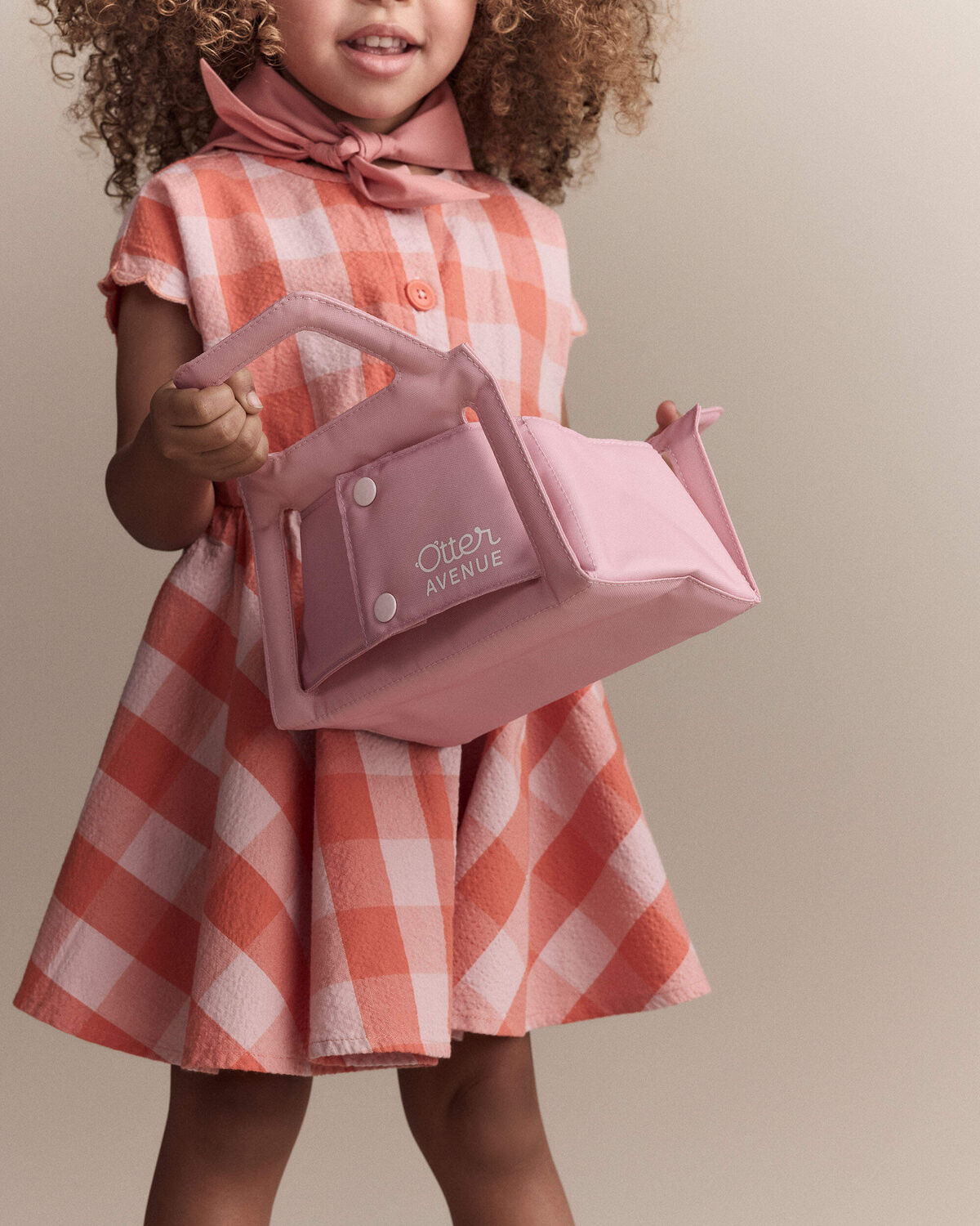 Toddler Girl Packable Purse - Light Pink - Image 3