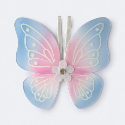 Toddler Girl Iridescent Butterfly Wings