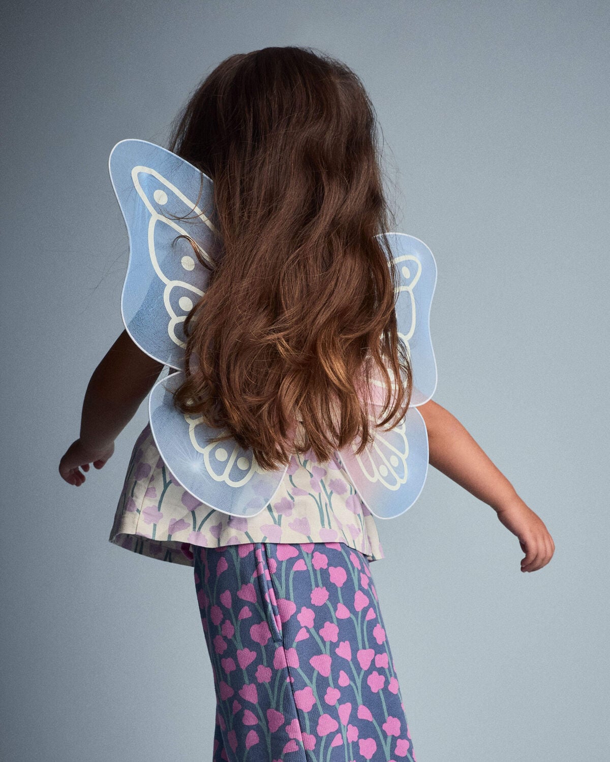 Toddler Girl Iridescent Butterfly Wings - Image 4