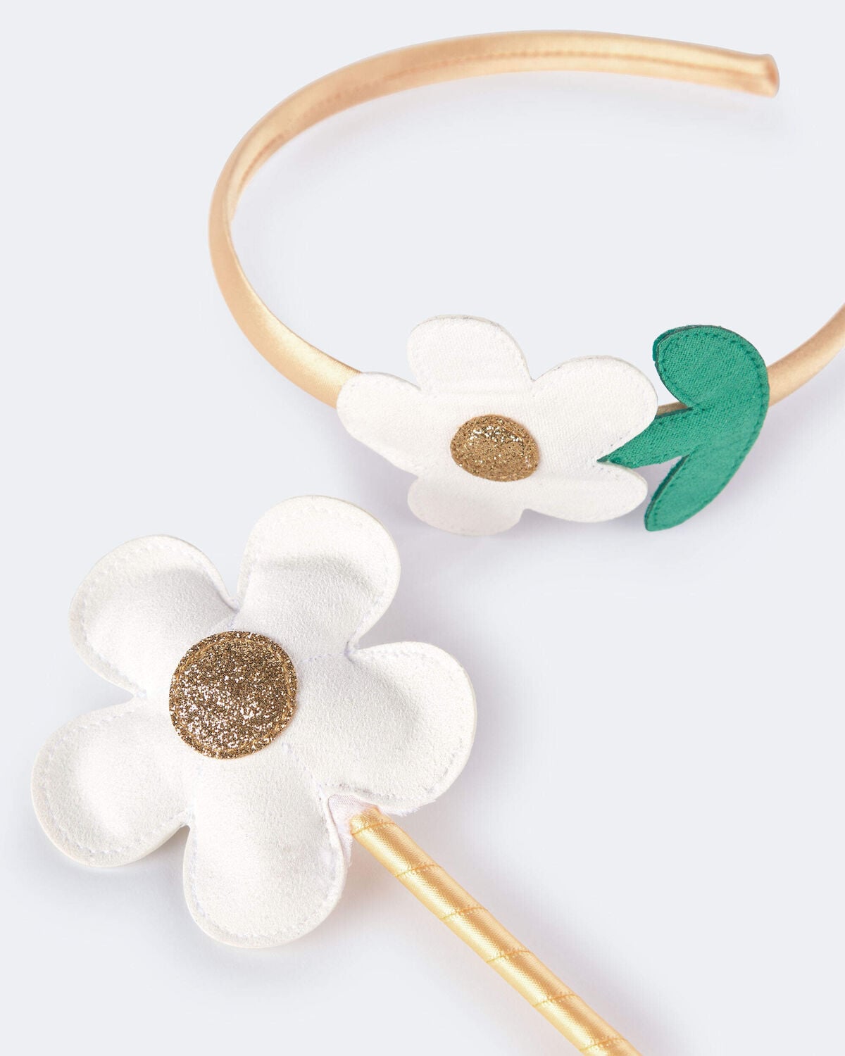 Toddler Girl Flower Headband & Wand Set - Image 5