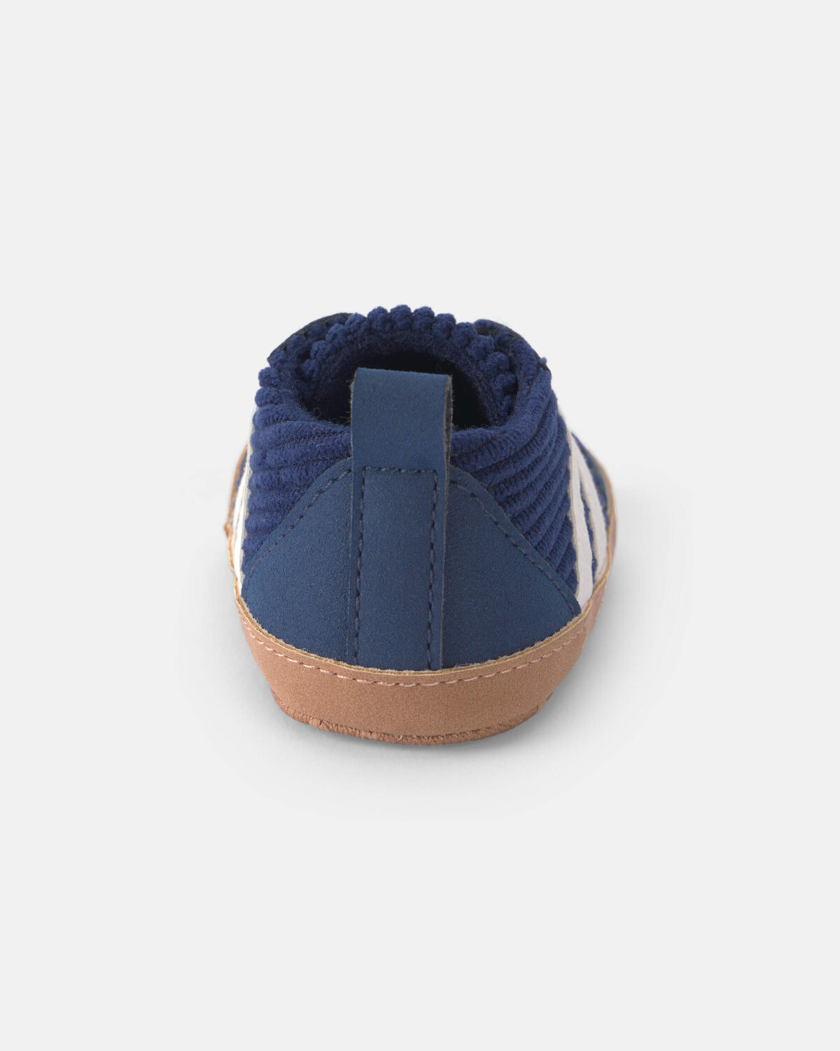 Baby Boy Striped Sneakers - Navy Blue - Image 4