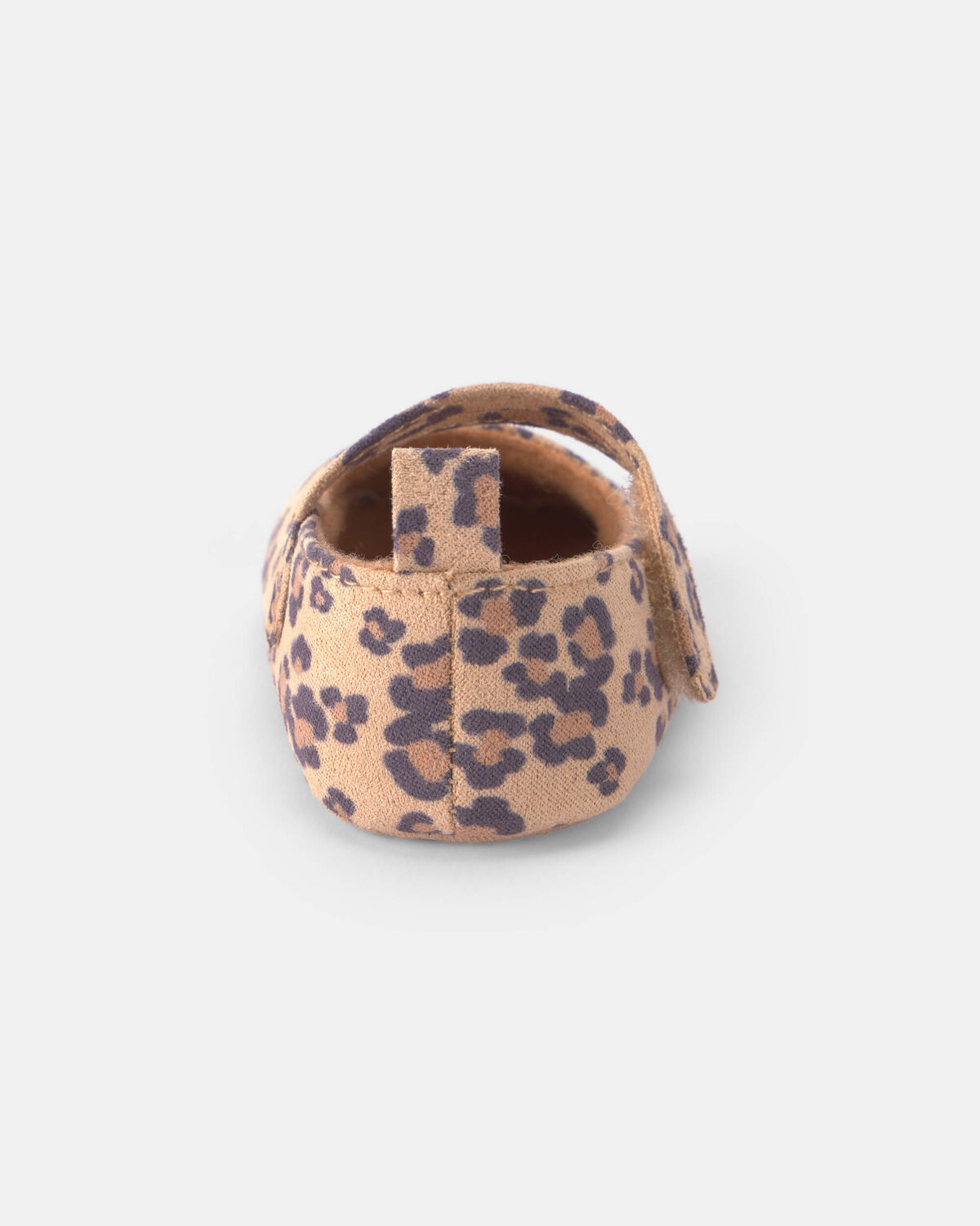 Baby Girl Cheetah Mary Jane Flats - Brown - Image 3
