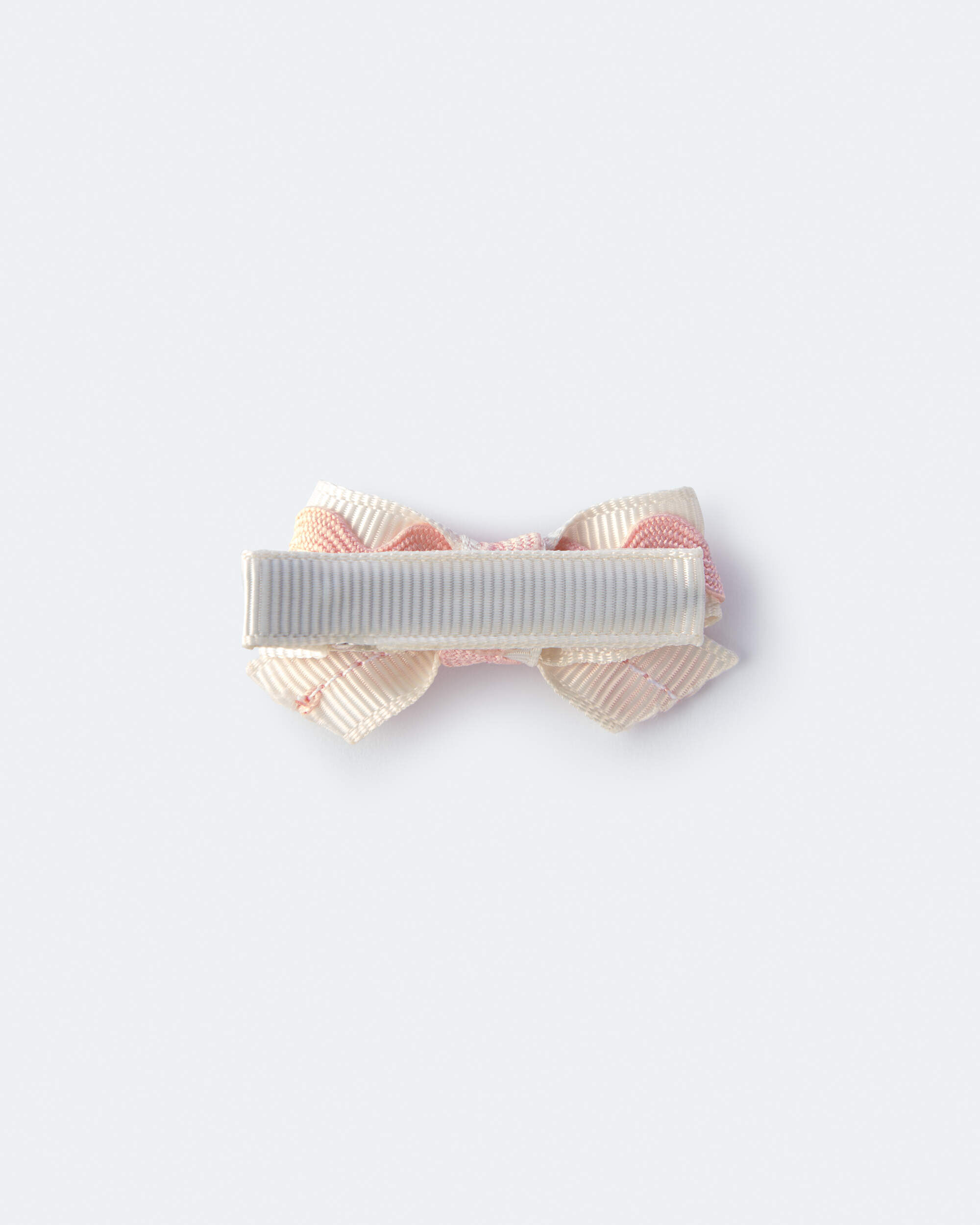 Toddler Girl 4-Pack Ric-Rack Faux Leather Bow Hair Clips - Image 4